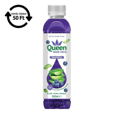 Queen üdít&#337;ital szénsavmentes queen aloe vera áfonya 0,5l drs üdítő, ásványviz, gyümölcslé