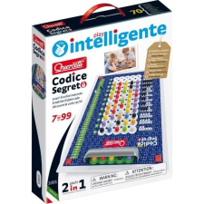 Quercetti Clementoni Quercetti: Titkos kód 2az1-ben logikai játék (1001) (040-1001) kreatív és készségfejlesztő
