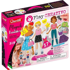 Quercetti Mágneses Babaöltöztető Játék - Legjobb Barátnők (040-2935) kreatív és készségfejlesztő
