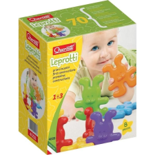 Quercetti "Nyuszikák" bébi pattintós játék 8db (4008) (456896) puzzle, kirakós