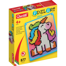Quercetti Pixel Art Unikornis Pötyi (040-0767) kreatív és készségfejlesztő
