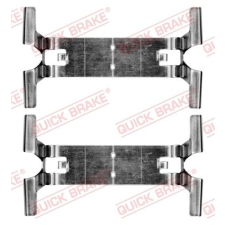 Quick Brake tartozékkészlet, tárcsafékbetét QUICK BRAKE 109-0204 autóalkatrész