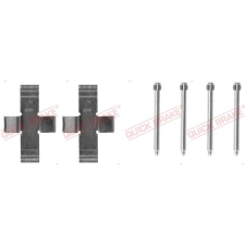 Quick Brake tartozékkészlet, tárcsafékbetét QUICK BRAKE 109-0916 autóalkatrész