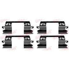 Quick Brake tartozékkészlet, tárcsafékbetét QUICK BRAKE 109-1234 autóalkatrész