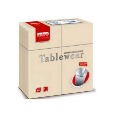 Quick Fato Airlaid szalvéta Quick Pocket 40x40cm Ivory 50 lapos asztalterítő és szalvéta