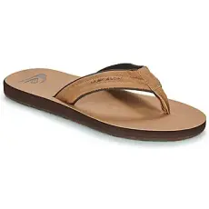 Quiksilver Lábujjközös papucsok CARVER NUBUCK Barna 41