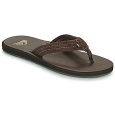 Quiksilver Lábujjközös papucsok CARVER SUEDE CORE Barna 42