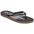 Quiksilver Lábujjközös papucsok MOLOKAI STRIPE 26 Fekete 44