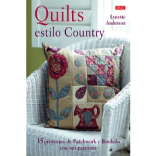  Quilts estilo Country – LYNETTE ANDERSON idegen nyelvű könyv