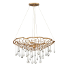 Quintiesse glamour modern függeszték laguna csiszolt arany elsqn-laguna-4p