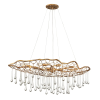 Quintiesse glamour modern függeszték laguna csiszolt arany elsqn-laguna-8p
