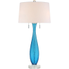 QUOIZEL glamour asztali lámpa ocean blue kék elsqzs-q2314t