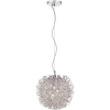 QUOIZEL glamour modern függeszték pageant csiszolt króm elsqzs-pcpg1512c
