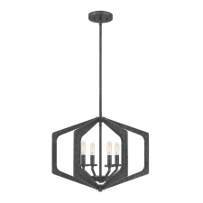QUOIZEL klasszikus függeszték vanguard fekete elsqz-vanguard-4p-ok világítás