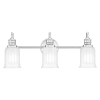 QUOIZEL klasszikus tükör világítás swell króm elsqz-swell3-pc-bath