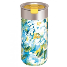  Quokka Boost termobögre szűrővel 400 ml, Blue Peonies (Q40069) termosz