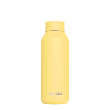 QUOKKA Hőtartó fémkulacs SOLID - Light Yellow 510ml - Quokka jóga felszerelés