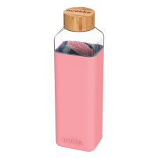 QUOKKA Üvegkulacs szilikonborítással Storm - Night forest 700 ml - Quokka jóga felszerelés