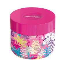 Quokka Whim Kids Food Jar - Thermal lunchbox ételdoboz 369 ml (Zebras) papírárú, csomagoló és tárolóeszköz