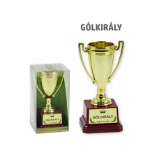"Gólkirály" feirat kupa, díj sütés és főzés