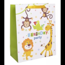 Qx állatka mintás ajándéktasak - 18 x 23 cm ajándéktasak