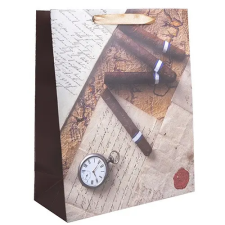 Qx Dísztasak 26x32 cm szivar és zsebóra ajándéktasak