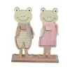 QX-IMPEX KFT IRIS dekor fa béka fiú/lány 2 szortiment 10x5x23cm (QX_IMPEX_KFT_65704)