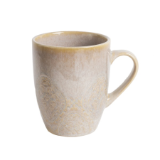 QX-IMPEX KFT IRIS kerámia bögre csempe homokszín 360ml (171187) bögrék, csészék
