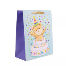 Qx Maci tortában ajándéktasak - 26 x 32 cm ajándéktasak