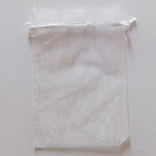 Qx Organza tasak 15×22 cm fehér dekorációs kellék