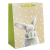 QX Toys Szürke nyuszi 26x32cm ajándéktasak