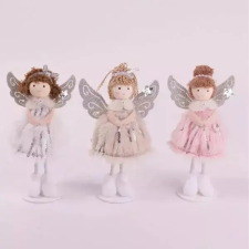 Qx Tüllszoknyás angyalka - 16 cm, álló, többféle party kellék