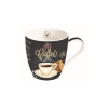 R2S .1010ICTW Porcelánbögre 350ml, dobozban, It's Coffee Time White