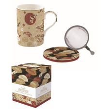 R2S.105KIMO Porcelán szűrősbögre tetővel, 350ml, dobozban, Kimono, Atmosphere bögrék, csészék