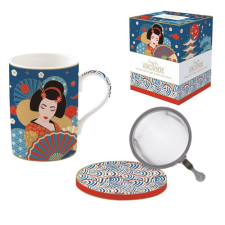 R2S.105TOKY Porcelán szűrősbögre tetővel, 350ml, dobozban, Tokyo, Atmosphere bögrék, csészék