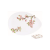 R2S .1086SAKU Porcelán kínálótál tojás forma,24x16,5cm,dobozban,Sakura