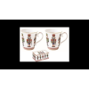 R2S .1102NUTC Porcelán bögreszett 275ml, 2db-os dobozban,Nutcracker