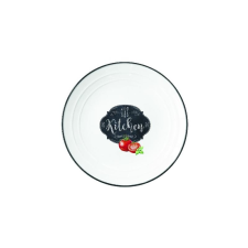 R2S .1622KIBK Porcelán desszerttányér (Kitchen), 16cm, Kitchen Basics tányér és evőeszköz