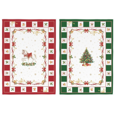  R2S.2634CTAL Konyharuhaszett 2 db-os 50x70cm, 100% pamut, Christmas Tale lakástextília