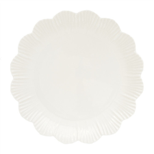 R2S.3070FLRI Porcelán lapostányér 26cm, Fleuri white tányér és evőeszköz