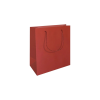 R+C Zrt. Ajándéktasak A5 álló, matt fóliával (20x10x24 cm) Piros