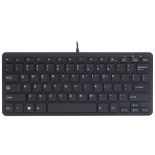 R-GO Tools R-Go Tastatur Compact US-Layout                      schwarz (RGOECQYBL) billentyűzet