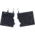 R-GO Tools R-Go Tastatur Split   Break ergonomisch DE-Layout    schwarz (RGOSP-DEWIBL)