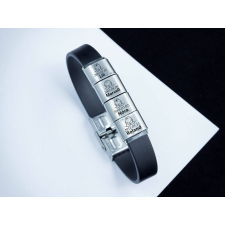 R.M.ékszer Egyedi Csemetéim 4 egyedi medálos MoMents kaucsuk karkötő karkötő