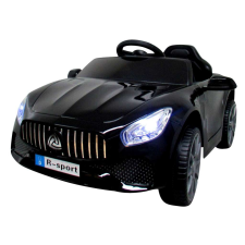 R-Sport Cabrio B3 Elektromos autó hang- és fényeffekttel + távirányító 6V #fekete elektromos járgány