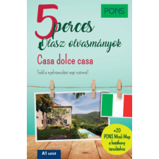 RAABE KLETT Oktatási Tanácsadó PONS 5 perces olasz olvasmányok - Casa dolce casa nyelvkönyv, szótár