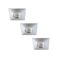 Rabalux 1079 - KÉSZLET 3x LED Fürdőszobai beépíthető lámpa RANDY 3xLED/4W/230V világítás
