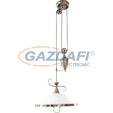 RÁBALUX 2756 Elisett függeszték E27 1x60W bronz 230V A++ -> E világítás