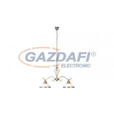 RÁBALUX 2757 Elisett 2 ágú függeszték E27 2x60W bronz 230V A++ -&gt; E világítás