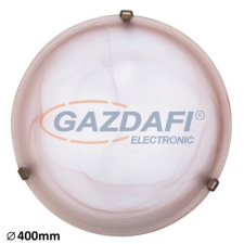 RÁBALUX 3353 Alabastro mennyezeti lámpa D40 E27 2x60Wtabaco/bronz 230V A++ -> E világítás